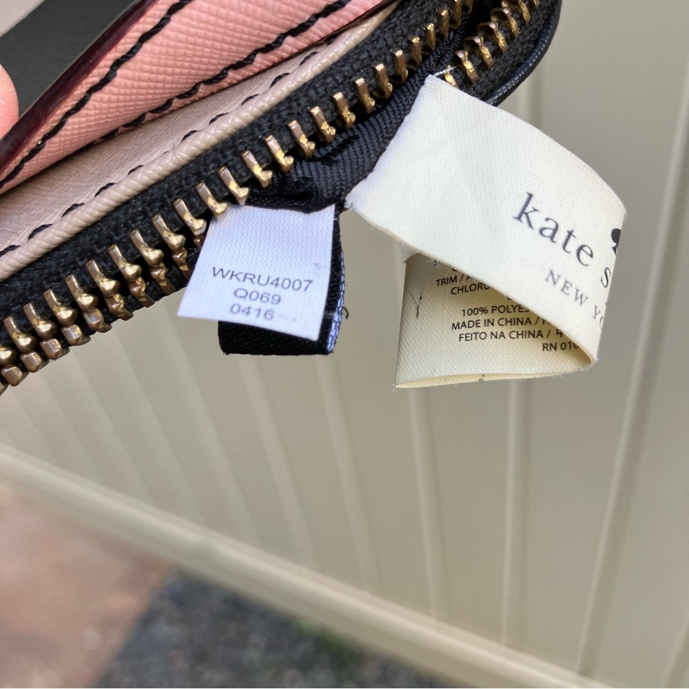 Kate Spade Colorblock crossbody adjustable strap preppy coffeecore Eurosummer - Picture 12 of 13